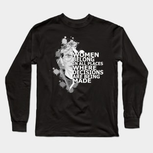 Ruth bader ginsberg Long Sleeve T-Shirt